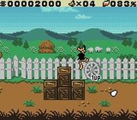 une photo d'Ã©cran de Daffy Duck - Un Tresor de Canard sur Nintendo Game Boy Color